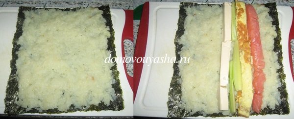 рецепт приготовления суши