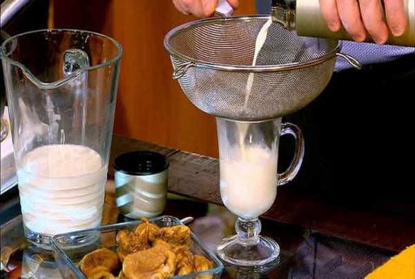 Инжир с молоком от кашля рецепты приготовления 